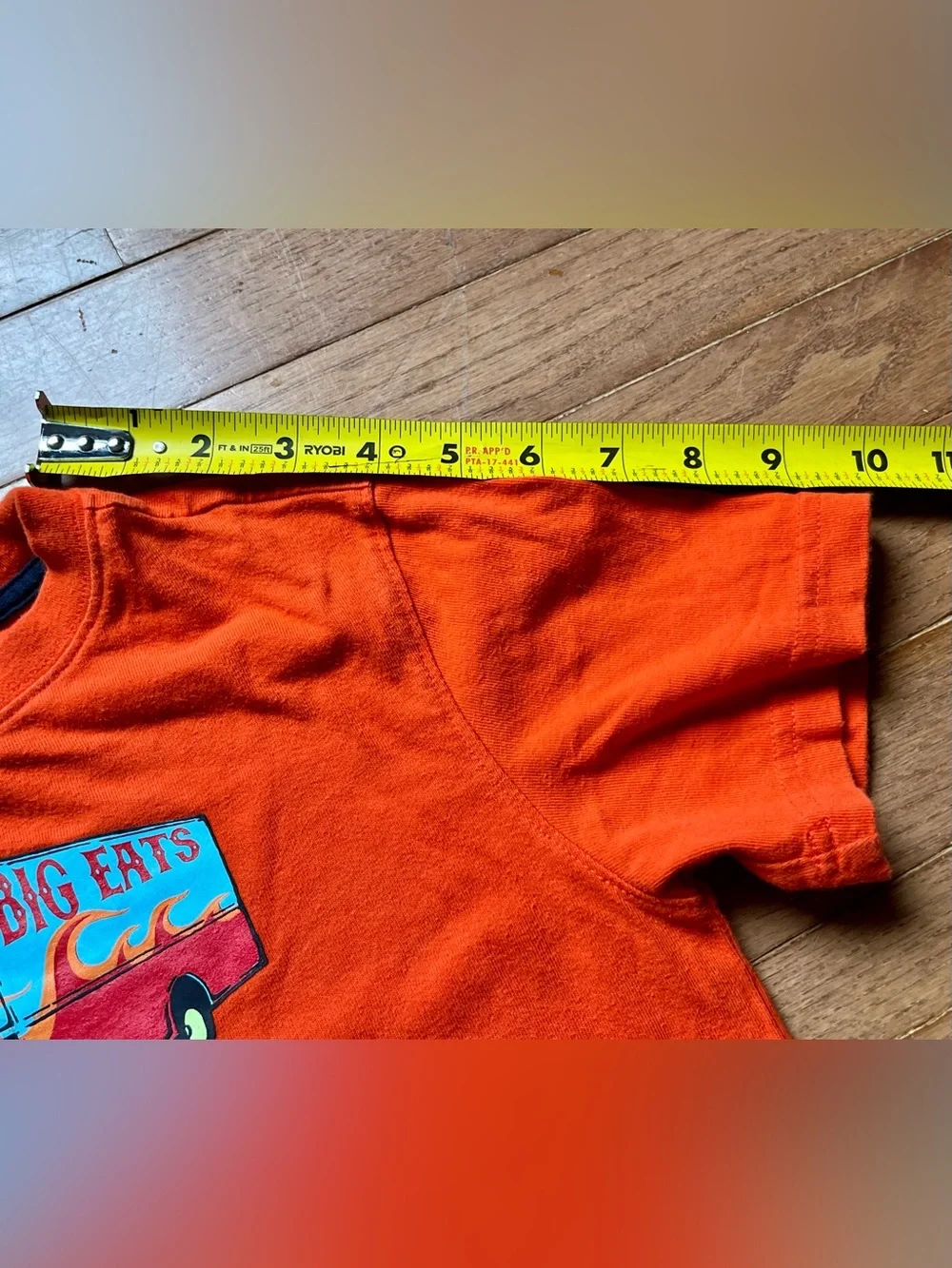 2pc Kid’s Fun Food Tees sz7